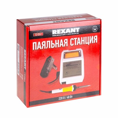 Паяльная станция (150-450°С) LED индикация 220V/48 Вт (ZD-929A) REXANT ВЫВОДИМ! 12-0141 - фото 110198