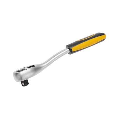 Ключ-трещотка для торцовых головок 1/2, СrV, 72 зубца KRANZ KR-12-8401 - фото 154602