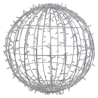 Светодиодная фигура Шар диаметр 80см 300 LED ТЕПЛЫЙ БЕЛЫЙ эффект мерцания 230В NEON-NIGHT 501-616 - фото 155505