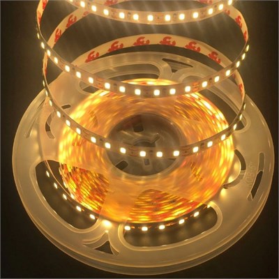 Светодиодная лента 12V 120д/м SMD 2835 Pro Белый теплый 7777_бт - фото 70363