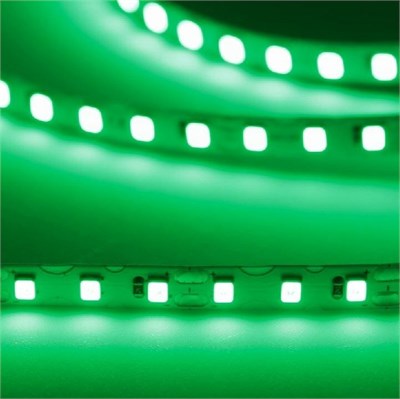 Светодиодная лента Змейка 12V 60д/м SMD 2835 IP33 Pro Зеленый 7779_з - фото 70378