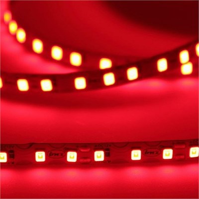 Светодиодная лента Змейка 12V 60д/м SMD 2835 IP33 Pro Красный 7779_кр - фото 70380