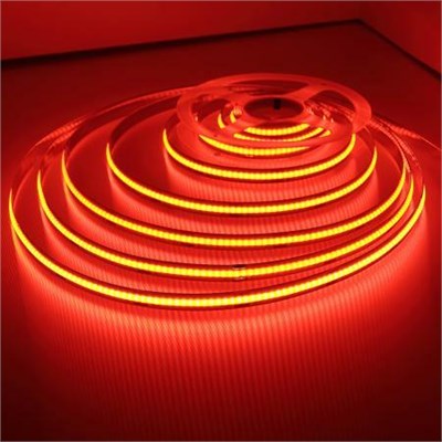 Светодиодная лента COB 12V 352д/м IP65 SMD 2835 Pro Красный 8081_кр - фото 70385