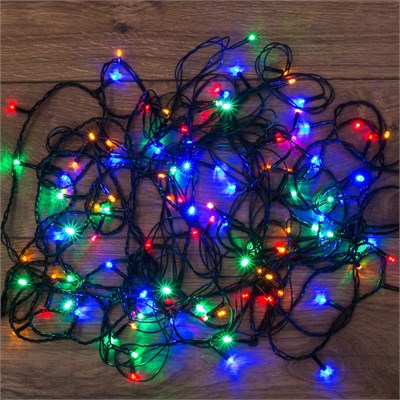 Гирлянда светодиодная универсальная 200 LED Мультиколор 20 метров, с контроллером 304-119 - фото 82524