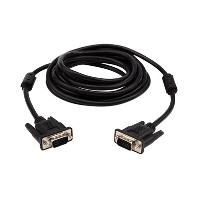 Шнур VGA - VGA с ферритами, 3м, черный PROconnect 17-5505-6 - фото 86076