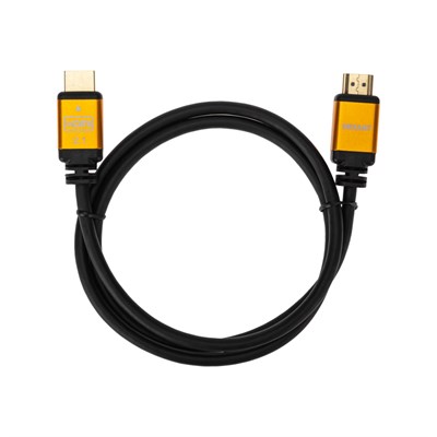 Кабель HDMI - HDMI 2.1, длина 1м, Gold REXANT 17-6002 - фото 86078
