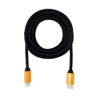 Кабель HDMI - HDMI 2.0, 3м, Gold REXANT 17-6105 - фото 86089