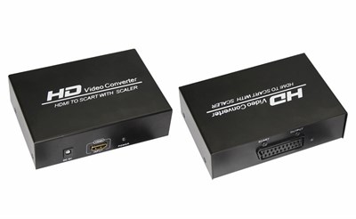 Конвертер HDMI на SCART, металл REXANT 17-6935 - фото 86175