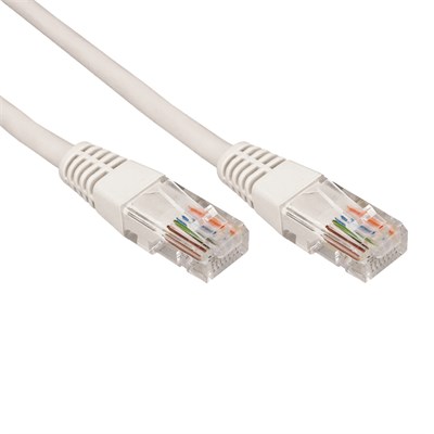 Шнур коммутационный, патч-корд, U/UTP RJ45-RJ45 CAT 5e, PVC, серый, 1,5м REXANT 18-1004 - фото 86211