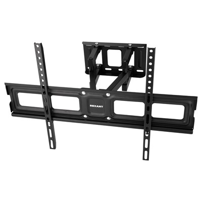 Кронштейн для телевизора 32"-65", наклонно-поворотный, двойное колено, серия HOME REXANT 38-0096 - фото 87647