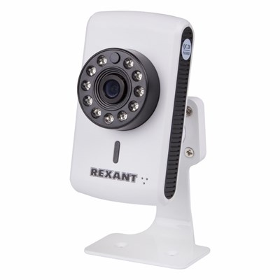 Видеокамера IP 1.0Мп (720P), объектив 2.8 мм., ИК до 15 м.  REXANT 45-0253 - фото 87783