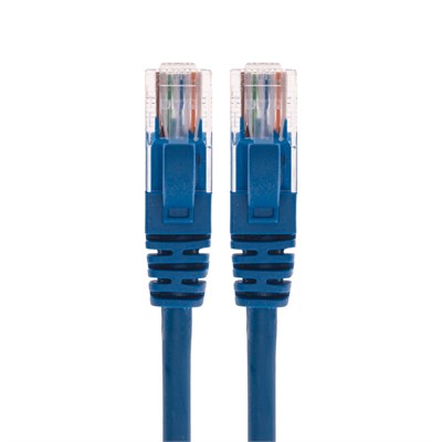 Патч-корд U/UTP, CAT 6, RJ45-RJ45, 26AWG, LSZH, синий, 2м REXANT 02-0294-2 - фото 90156