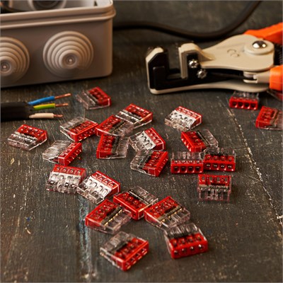 2273-244 Экcпресс-клемма с пастой, 4-проводная до 2,5 мм², (20 шт/уп)  WAGO 07-5143-20 - фото 91076