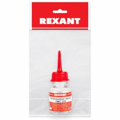 Силиконовое масло, ПМС-200 (Полиметилсилоксан), 15мл, носик-капельница REXANT 09-3930 - фото 92237