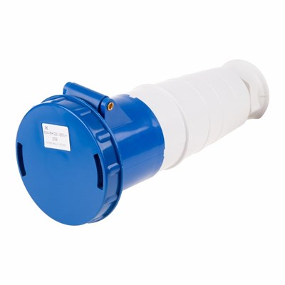 Розетка 233 переносная 2Р+РЕ 63А 220В IP67 REXANT 11-8924 - фото 92758