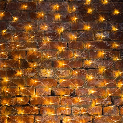 Гирлянда светодиодная Сеть 2х1,5м 288 LED ТЕПЛЫЙ БЕЛЫЙ прозрачный ПВХ IP65 свечение с динамикой 230В блок в комплекте NEON-NIGHT 215-046 - фото 95151