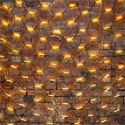 Гирлянда светодиодная Сеть 2x3м 432 LED ТЕПЛЫЙ БЕЛЫЙ черный каучук IP67 постоянное свечение 230В блок в комплекте NEON-NIGHT 217-126 - фото 95175
