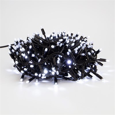 Гирлянда светодиодная Кластер 10м 400 LED БЕЛЫЙ черный каучук IP67 постоянное свечение 230В нужен блок 315-000 NEON-NIGHT 315-265 - фото 99951