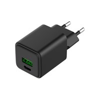Сетевое зарядное устройство с двумя портами USB-A и Type-C, 30Вт GaN REXANT 18-2204