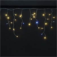 БАХРОМА-КАУЧУК 408 LED ТЕПЛО-БЕЛЫЙ, 12М, 0,3Х0,4Х0,6, FLASH-W 573548182212