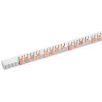 Шина соединительная типа FORK вилка 4Р 63А 1м REXANT 11-2236