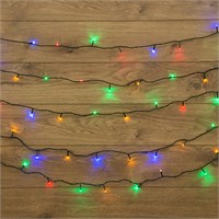 Гирлянда Твинкл-Лайт 20 м, темно-зеленый ПВХ, 160 LED, цвет мультиколор 303-119