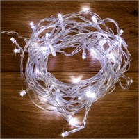 Гирлянда Твинкл Лайт 6 м, прозрачный ПВХ, 40 LED, цвет Белый 303-175