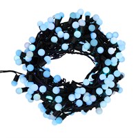 Гирлянда светодиодная Мультишарики Ø17,5мм 20м 200 LED СИНИЙ черный ПВХ IP65 постоянное свечение 230В нужен блок 303-500 NEON-NIGHT 303-503