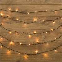 Гирлянда светодиодная универсальная 200 LED Теплый белый 20 метров, с контроллером 304-116