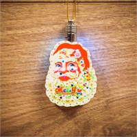 Фигурка подвесная Санта Клаус RGB 8x6 см 501-100