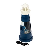 Декоративный светильник Маяк синий с конфетти и подсветкой, USB NEON-NIGHT 501-171