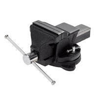 Тиски слесарные 100мм, поворотные, с наковальней KRANZ KR-12-5101