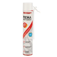 Пена монтажная всесезонная с трубочкой 65 л max REXANT 89-0904