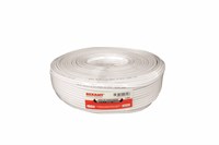 Кабель КВК-В-1,5+2x0,50 мм² (Cu/Cu) белый, 200 м, REXANT 01-4012