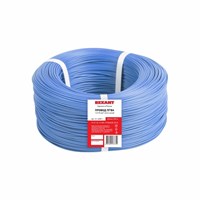 Провод ПГВА 1х0,75мм², Cu, синий, бухта 200м REXANT 01-6505-1