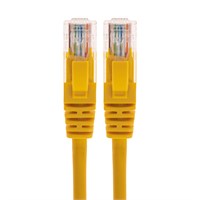 Патч-корд U/UTP, CAT 6, RJ45-RJ45, 26AWG, LSZH, желтый, 1,5м REXANT 02-0295-105