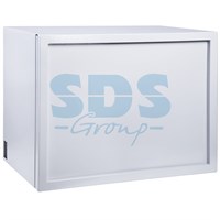 Шкаф настенный 19 АНТИВАНДАЛЬНЫЙ пенал 9U 600 400 470мм, (ШxГxВ) RAL 7035 REXANT 04-2251