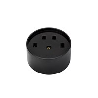 Розетка РШ для электрической плиты 32А, 380В, 3Р+РЕ (ОУ) черная REXANT 11-8525