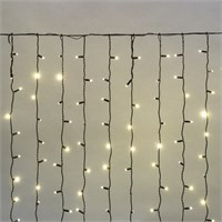 Гирлянда светодиодная Занавес 2х1,5м 360 LED ТЕПЛЫЙ БЕЛЫЙ черный ПВХ IP65 постоянное свечение 230В нужен блок 303-500 NEON-NIGHT 235-126