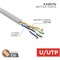Кабель витая пара, U/UTP, CAT 5e, ZH нг(А)-HF, 4х2х0,52мм, 24AWG, INDOOR, SOLID, серый, 305м REXANT PRO 02-0004 - фото 153582