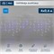 Гирлянда светодиодная Бахрома (Айсикл) 4,0х0,6м 128 LED СИНИЙ белый каучук 2,3мм IP67 эффект мерцания 230В нужен блок 315-001 NEON-NIGHT 255-353 - фото 82262