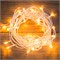Гирлянда Твинкл Лайт 6 м, прозрачный ПВХ, 40 LED, цвет ТЕПЛЫЙ БЕЛЫЙ 303-176 - фото 82407