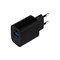 Сетевое зарядное устройство REXANT USB + Type-C, 5V, 2.4 A, черное 16-0297 - фото 85871