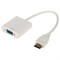 Переходник штекер HDMI - гнездо VGA, провод + шнур стерео 3,5мм с питанием REXANT 17-6934 - фото 86174