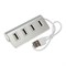 Разветвитель REXANT 4 USB-port серебристый 18-4106 - фото 86367
