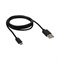 Кабель USB-A – micro USB, 1А, 1м, ПВХ, черный REXANT 18-4268 - фото 86387