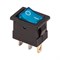 Выключатель клавишный 12V 15А (3с) ON-OFF синий  с подсветкой  Mini  (RWB-206-1, SC-768)  REXANT 36-2171 - фото 87323