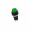 Выключатель-кнопка 250V 2А (2с) OFF-(ON) Б/Фикс зеленая Micro (PBS-20В) REXANT 36-3083 - фото 87449