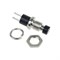 Выключатель-кнопка металл 220V 2А (2с) OFF-(ON) Ø7.2 черная Micro (RWD-301, PBS-10B) REXANT 36-3311 - фото 87464