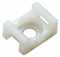 Площадка для крепления стяжки 22x16х4 мм, белая (100 шт/уп) REXANT 07-2102 - фото 90828